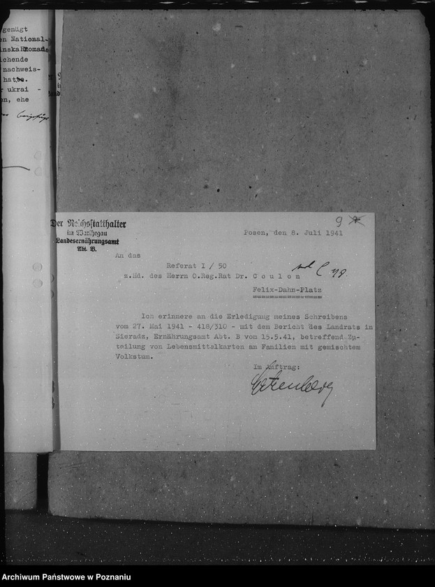 Obraz 13 z jednostki "Lebensmittel, Kleiderkarten, Schulbesuch, vermögensrechtliche Behandlung"