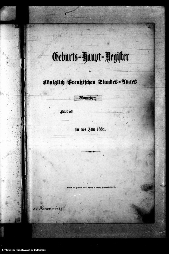 image.from.team "Urząd Stanu Cywilnego w Ujeścisku, obecnie część Gdańska"