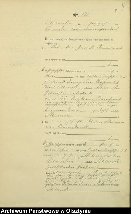 image.from.unit.number "Heiraths-Haupt-Register Tom II,Nr 120 - 136"