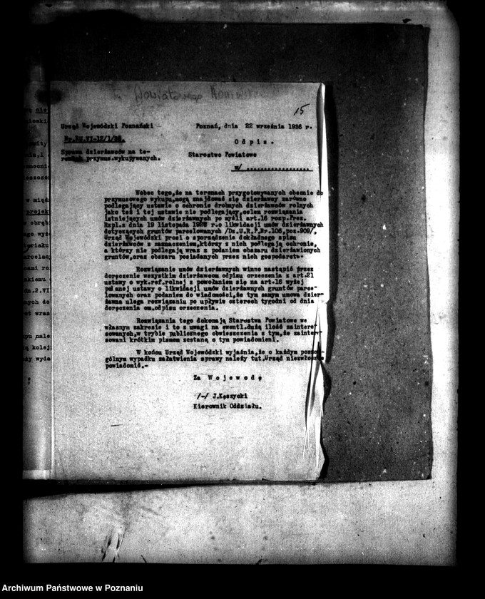 Obraz 19 z jednostki "Majątek Rataje powiatu konińskiego przymusowy wykup"