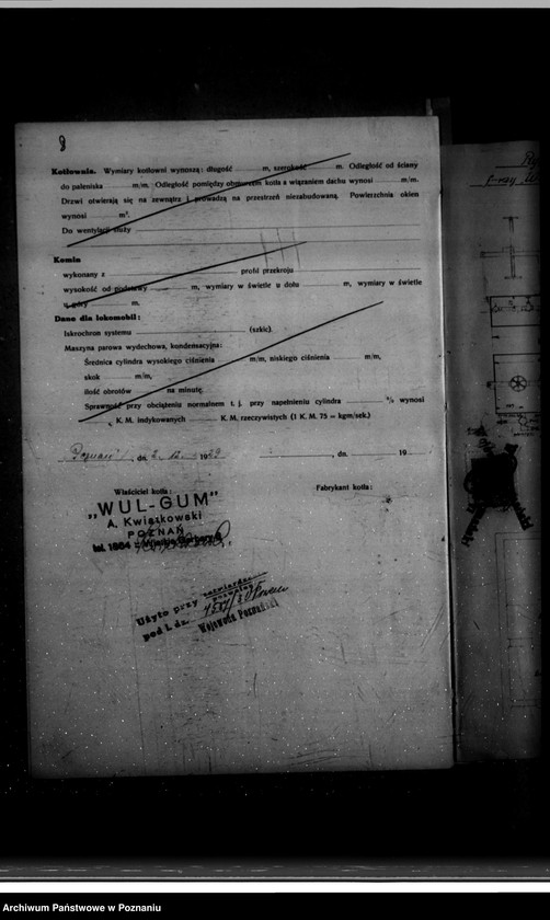 Obraz 12 z jednostki "Wulkanizacja opon i dętek we Wrześni własność I. Bujakiewicz  nr woj. 6456"