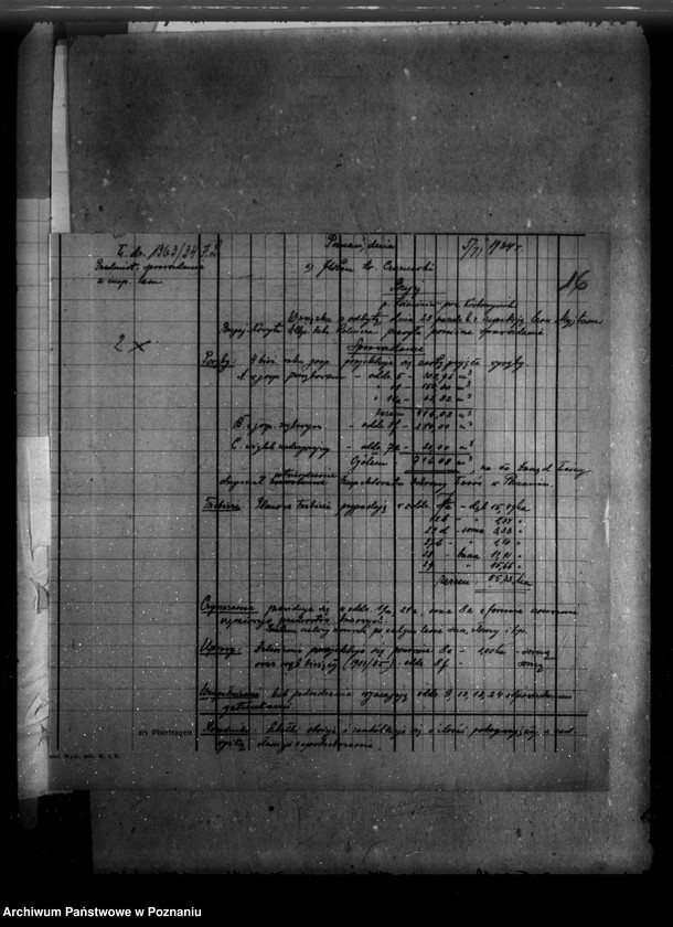 Obraz 20 z jednostki "/Majętność leśna Bugaj / powiat krotoszyński"