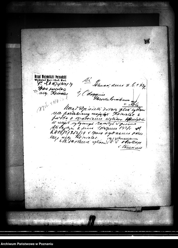 image.from.unit.number "Majątek Kościelec powiatu kaliskiego parcelacja"