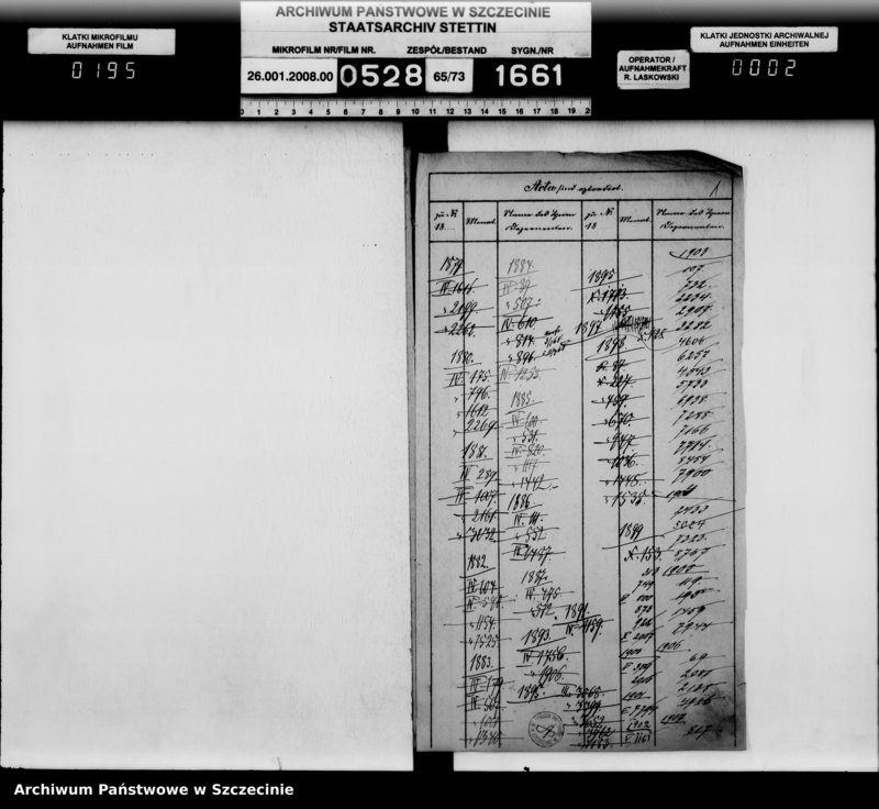 Obraz 2 z jednostki "Einrichtung der Gasbeleuchtung im Schloss, vol. II"