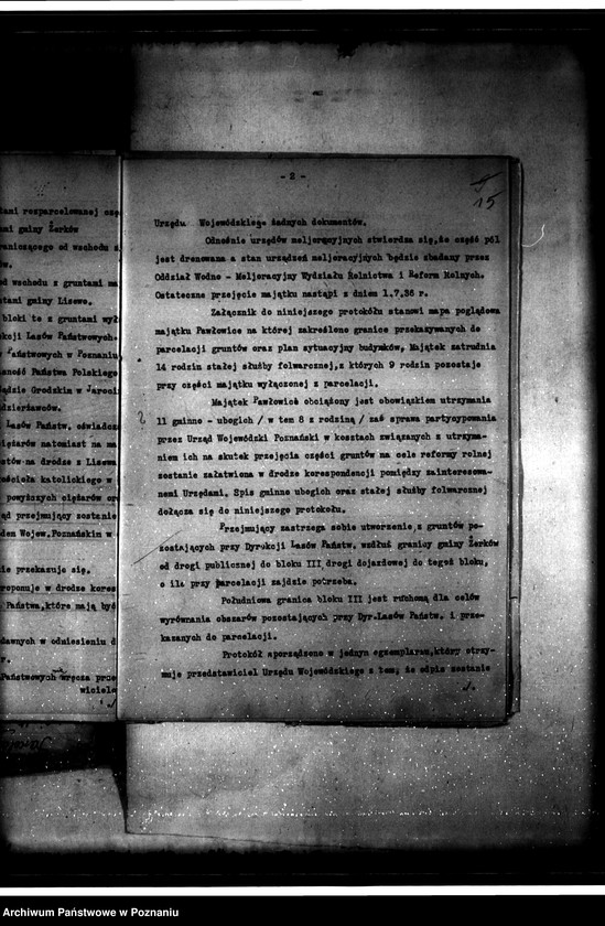 Obraz 18 z jednostki "Parcelacja majątku państwowego Pawłowice"