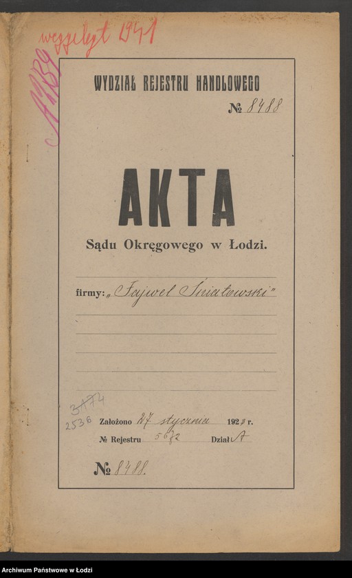 Obraz 2 z jednostki "Fajwel Śniatowski- sklep rzeźniczy"