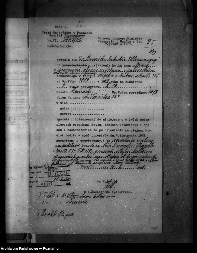 image.from.unit.number ""Poznańska Industria Ultramaryny" nr woj. 3075"