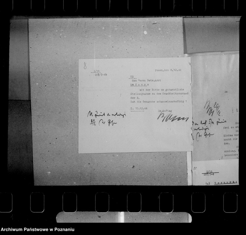 Obraz 13 z jednostki "Befreiung von Schanzarbeiten (weiblicha Gefolgschaftsmitglieder)"