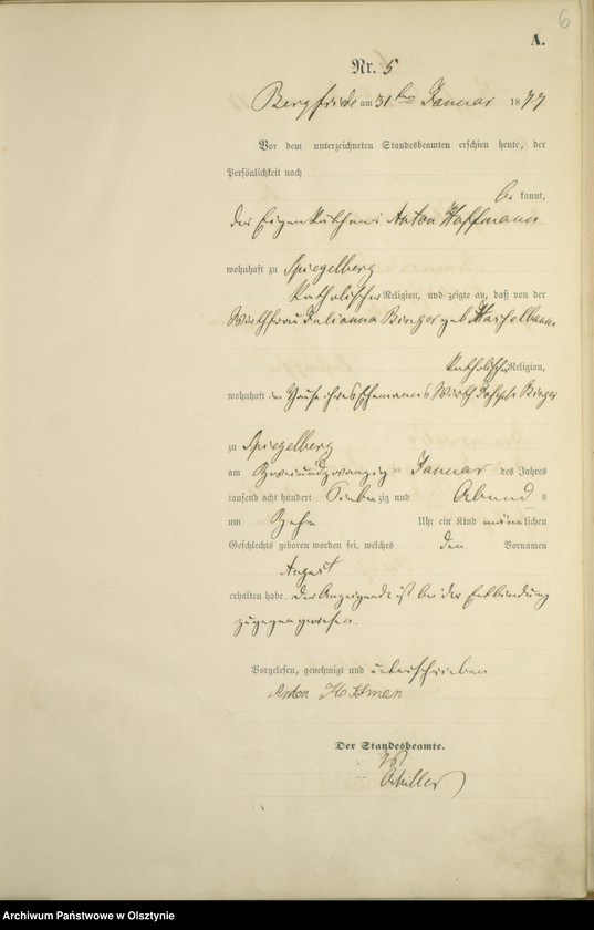 image.from.unit.number "Geburts-Haupt-Register Nr 1 - 75"