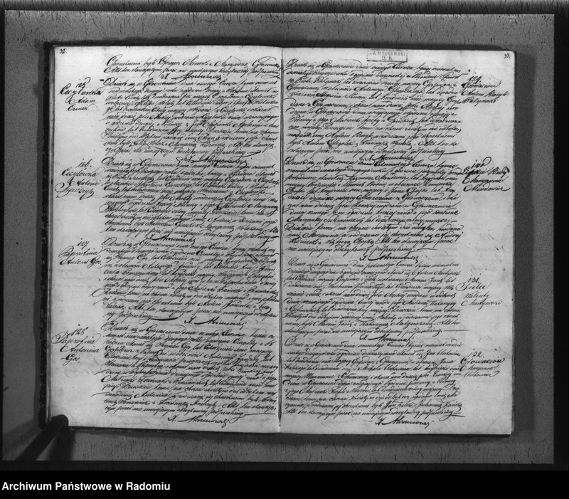 image.from.unit.number "Duplikat akt religijno cywilnych urodzonych, zaślubionych i zmarłych w parafii Głowaczów na rok 1862"