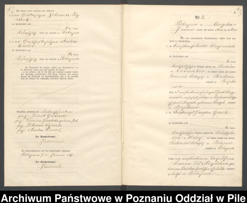 Obraz 4 z jednostki "Księga małżeństw"