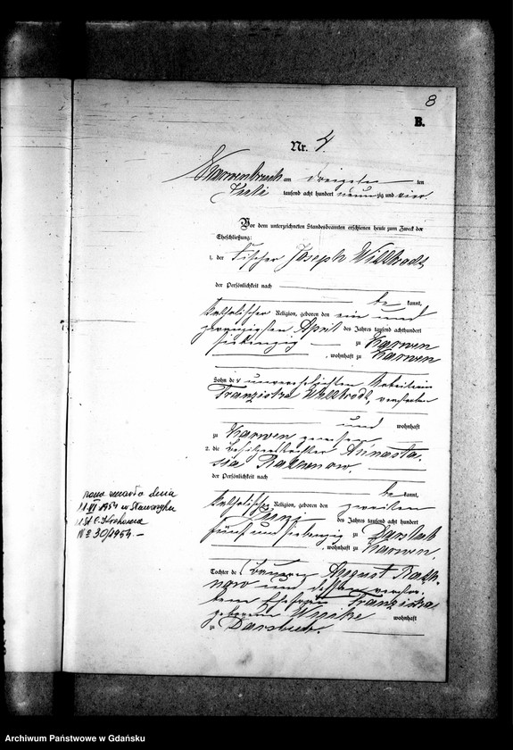 image.from.unit.number "Księga małżeństw"