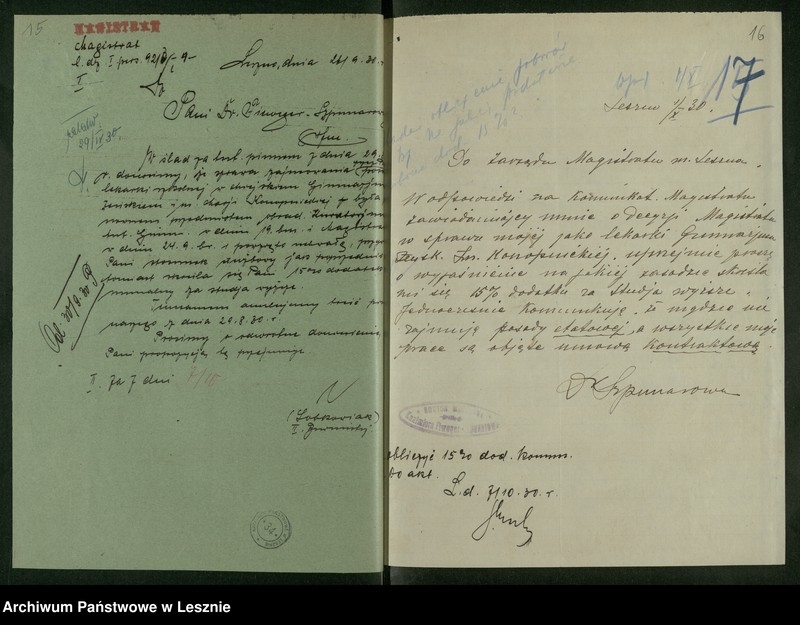 Obraz 17 z jednostki "[Szpunar Kazimiera - akta osobowe]"