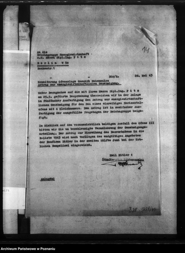 Obraz 18 z jednostki "Gaswerk - Hohensalza (Inowrocław)"