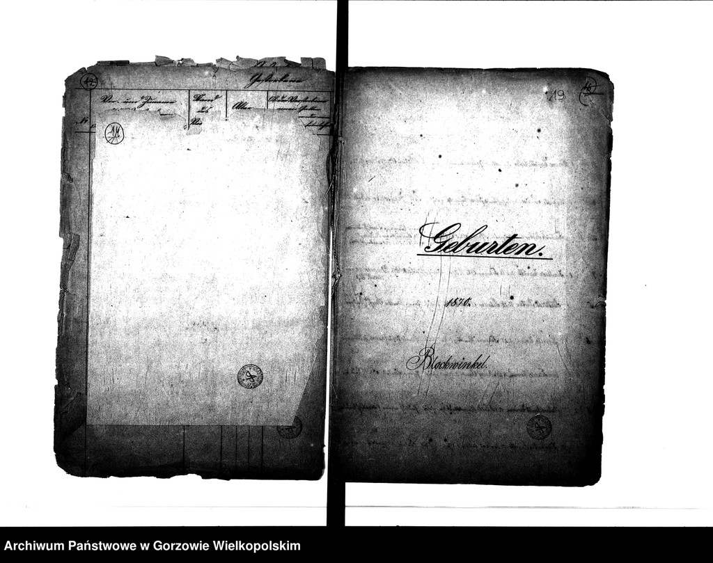 image.from.unit.number "Duplikate der Kirchenbücher von der Parochie Altensorge: Altensorge (Glinik), Blockwinkel (Bolemin), Plonitz (Płonica), Hagen (Dziersławice), Bürgerbruch (Białobłocie), Kattenhorst (Orzelec), Liebenthal (Kołomęt), Schönewald (Krasowiec)"