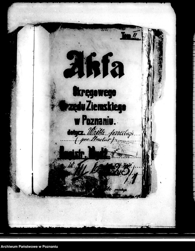 Obraz 4 z jednostki "Majątek Wróbel powiatu mogileńskiego parcelacja"