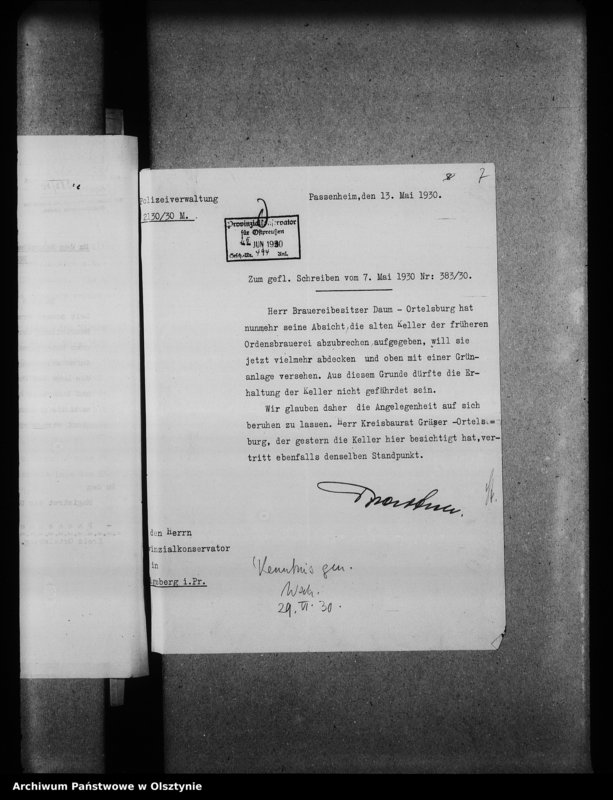 image.from.unit.number "Passenheim, Stadtmauer, Brauhausreste"