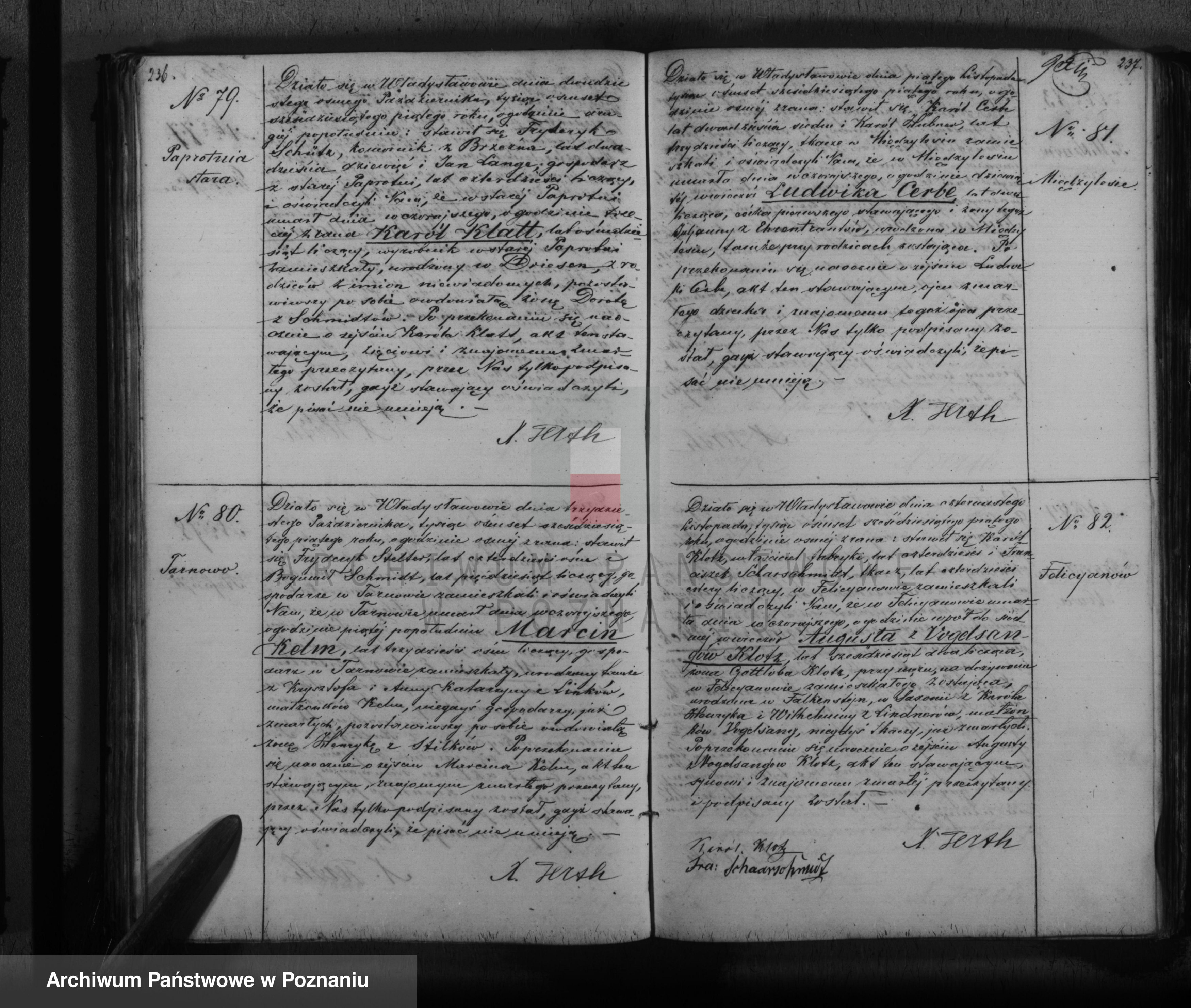 Skan z jednostki: Księga zgonów