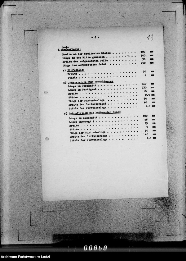 Obraz 15 z jednostki "306 Rucksack A-G. [Korespondencja, zamówienia i kalkulacje]"