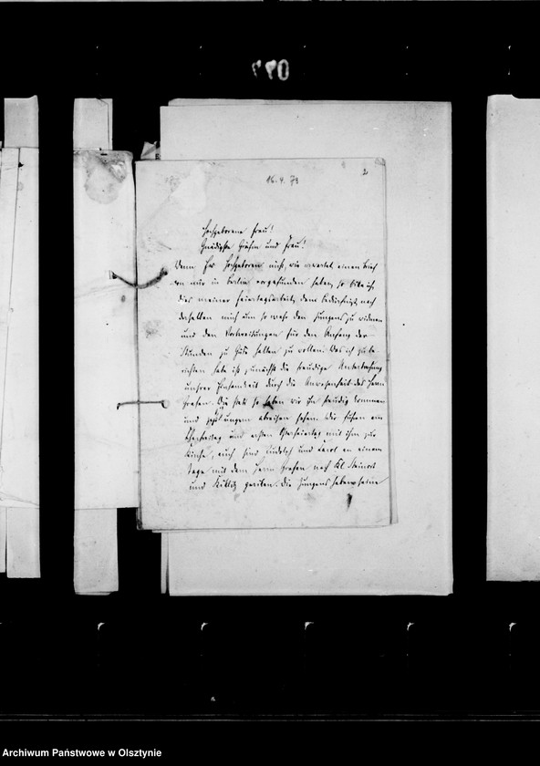image.from.unit.number "/Briefe des Hauslehrers Dr. G. Molwitz an Anna Gfin Lehndorff/"