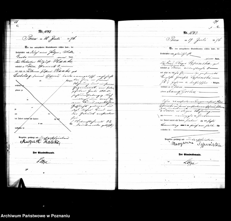 Obraz 17 z jednostki "Księga zgonów"