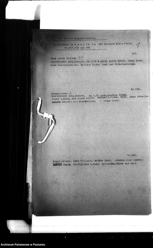 Obraz 5 z jednostki "Ausstellung von Stoffproten in Obornik (Oborniki) usw."