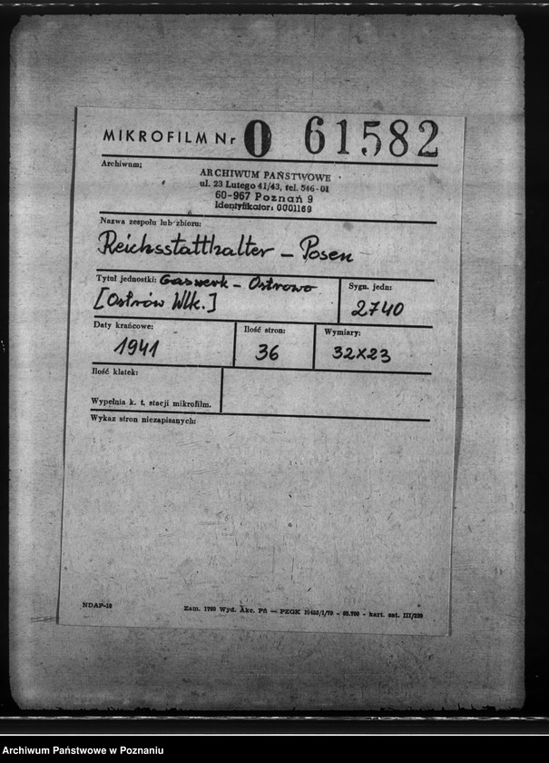 Obraz 2 z jednostki "Gaswerk - Ostrowo (Ostrów Wielkopolski)"