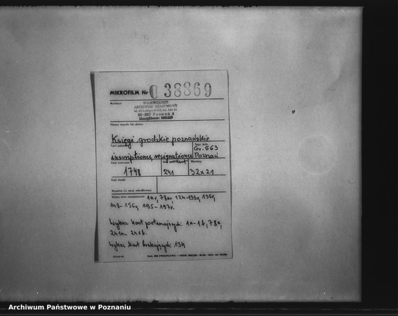 Obraz 2 z jednostki "Inscriptiones, resignationes [protocollon]"