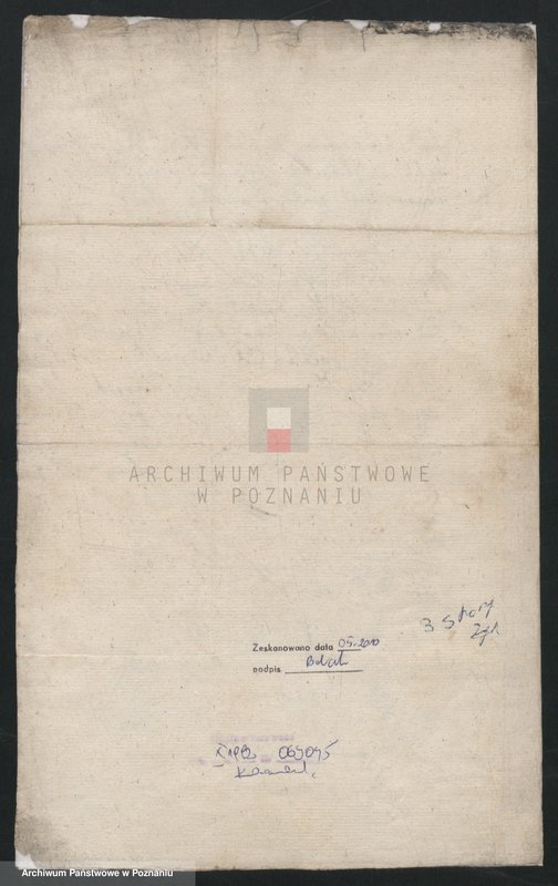 Obraz 3 z jednostki "Zarządzanie Flemminga w sprawie uszczyplania dóbr książęcych przez Żydów; język niemiecki"