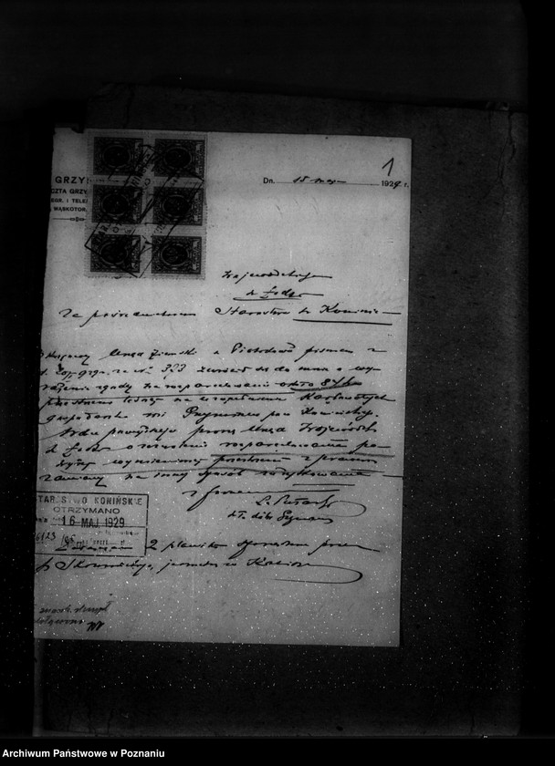 Obraz 5 z jednostki "Zmiana rodzaju użytkowania w związku z parcelacją 84 ha gruntów leśnych w majątku Grzymiszew powiat turecki"