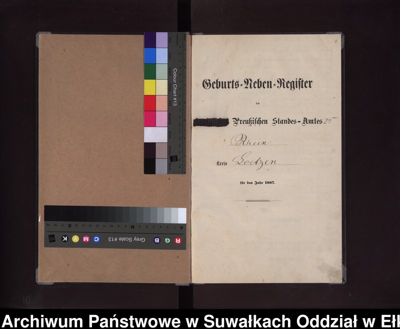 image.from.unit.number "Geburts-Neben-Register des Preussischen Standes-Amtes Rhein Kreis Loetzen"