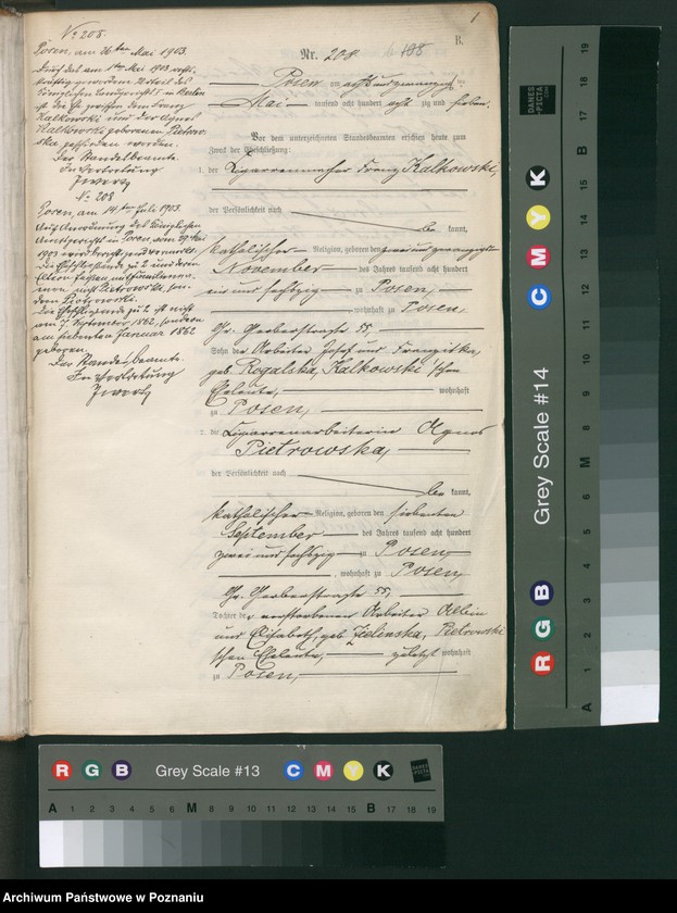 Obraz 4 z jednostki "Księga małżeństw t. II"