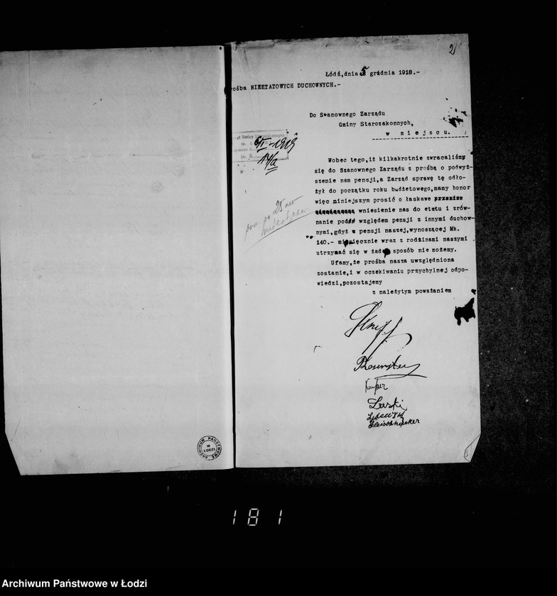 Obraz 6 z jednostki "Akta dotyczące nieetatowych duchownych"