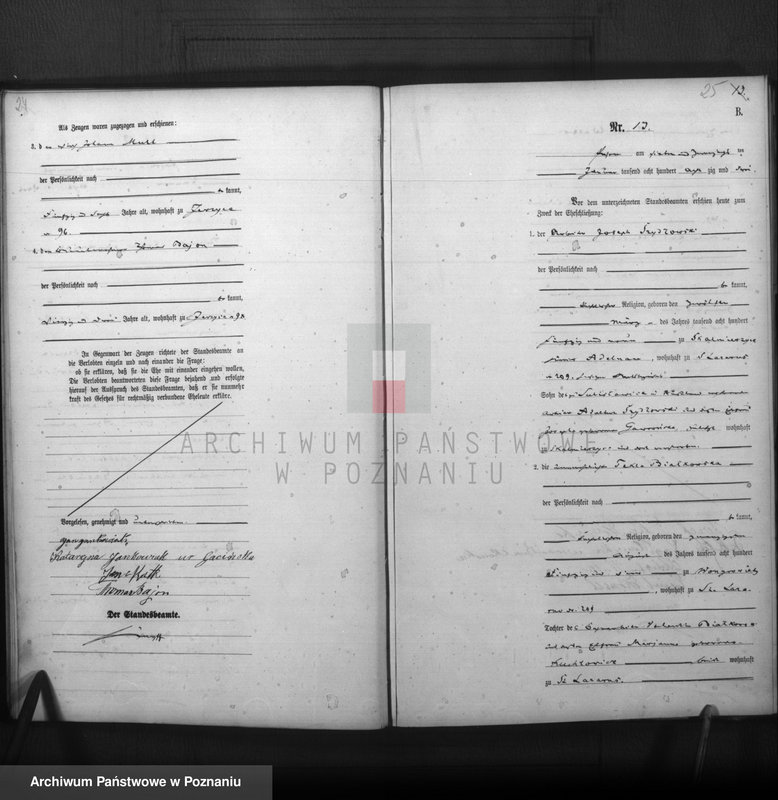 Obraz 14 z jednostki "Księga małżeństw"