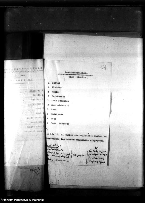 Obraz 15 z jednostki "Ehemalige Heimkinder von 1941 bis 30 V 1942, A-R. [Przyjęcia i przekazania dzieci, litera A-R]."