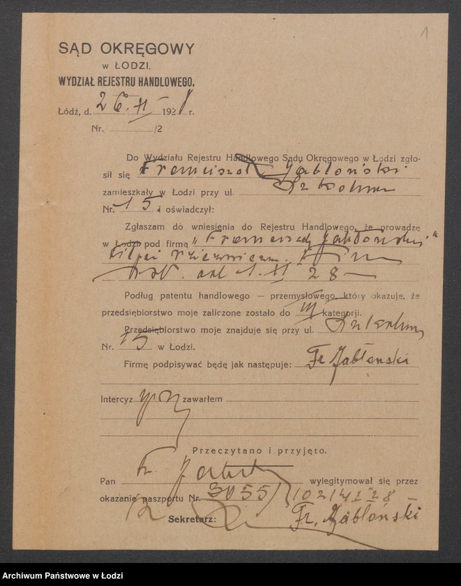 Obraz 3 z jednostki "Franciszek Jabłoński – sklep rzeźniczy"