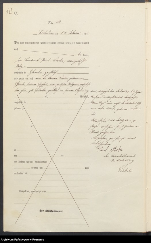 Obraz 12 z jednostki "Sterbe-Haupt-Register"