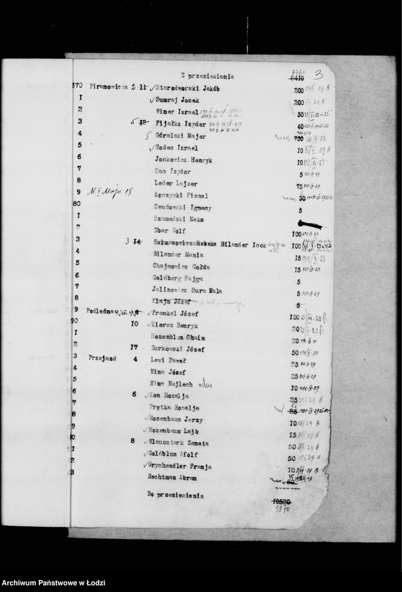 Obraz 7 z jednostki "Rejestr poborczy"