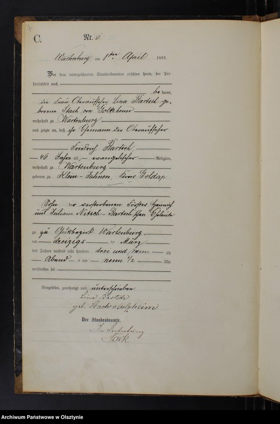 image.from.unit.number "Sterbe-Haupt-Register Nr 1 - 9"