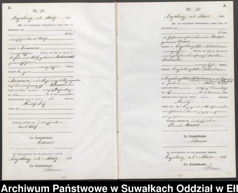 image.from.unit.number "Geburts-Neben-Register des Preussischen Standes-Amtes Angerburg Kreis Angerburg"