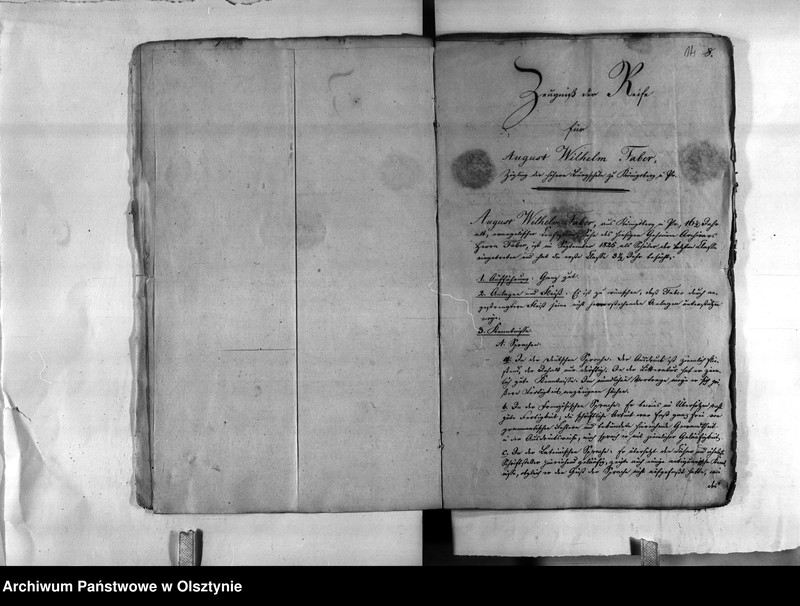image.from.unit.number "Anstellung des Faber [August Wilhelm]"