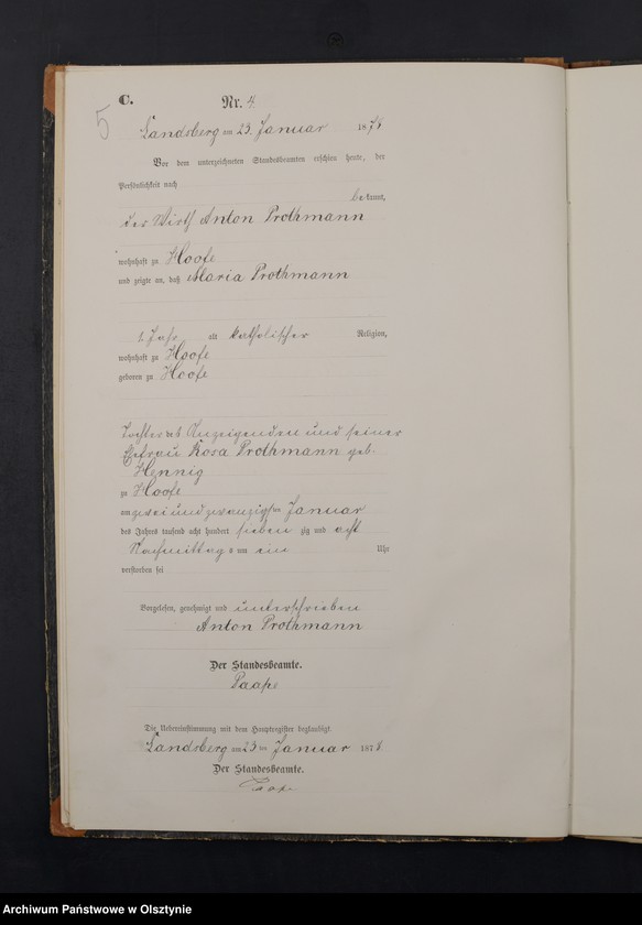 image.from.unit.number "Sterbe-Neben-Register Nr 1 - 63"