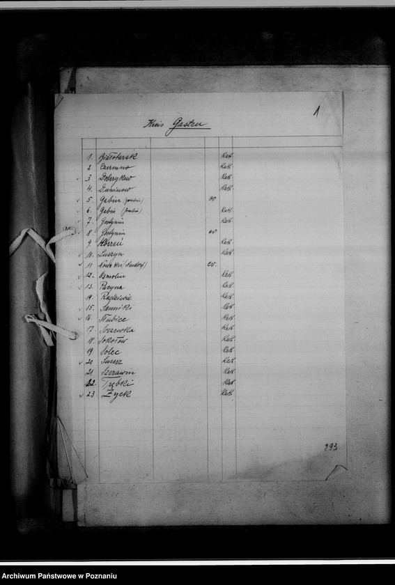 image.from.unit.number "Einziehungsprotokolle [ksiąg kościelnych] Kreis Waldrode [powiat gostyniński, województwo warszawskie]"