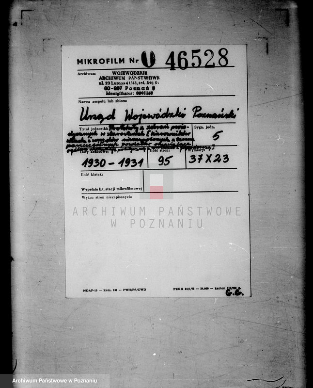 Obraz 2 z jednostki "Protokoły z zebrań periodycznych w starostach /kierowników władz i urzędów niezespolonych z terenu poszczególnych powiatów omawiające ogólną sytuację polityczną i społeczno-gospodarczą"