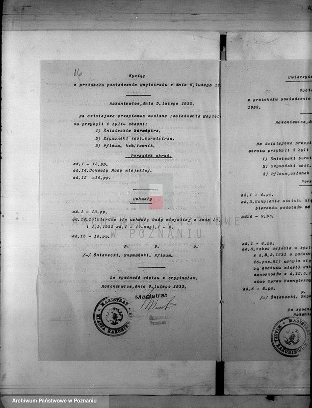 Obraz 20 z jednostki "Daniny Komunalne miasta Rakoniewice"