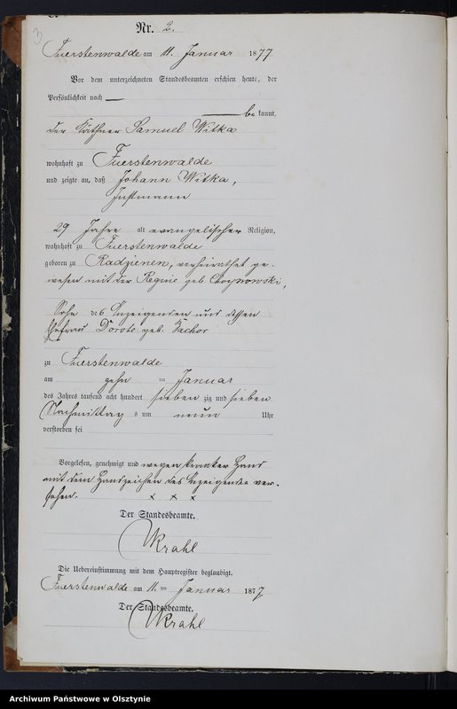 image.from.unit.number "Sterbe-Neben-Register Nr 1 - 162"