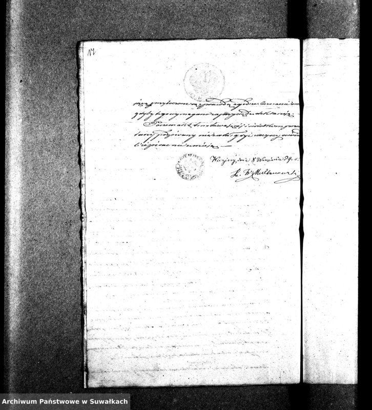 image.from.unit.number "Dowody do Aktów Małżeństw Parafii Ew. Augsburskiej Wiżajny za rok 1859"