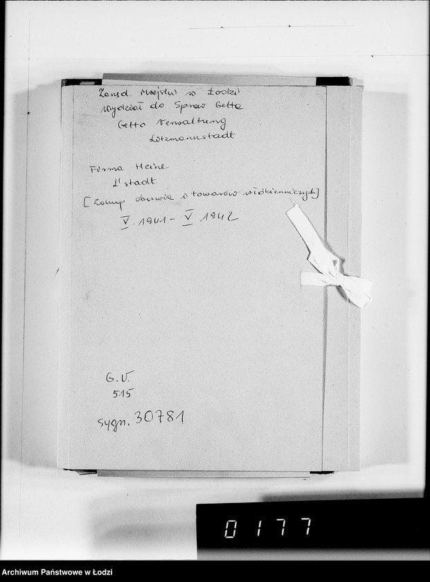 Obraz 4 z jednostki "Firma Heine Litzmannstadt.[Zakup obuwia i towarów włókienniczych]"