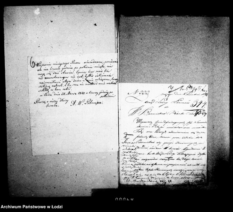 Obraz 9 z jednostki "Akta ławnika czynnego osady fabrycznej Łódka tyczące się defraudacji leśnych"