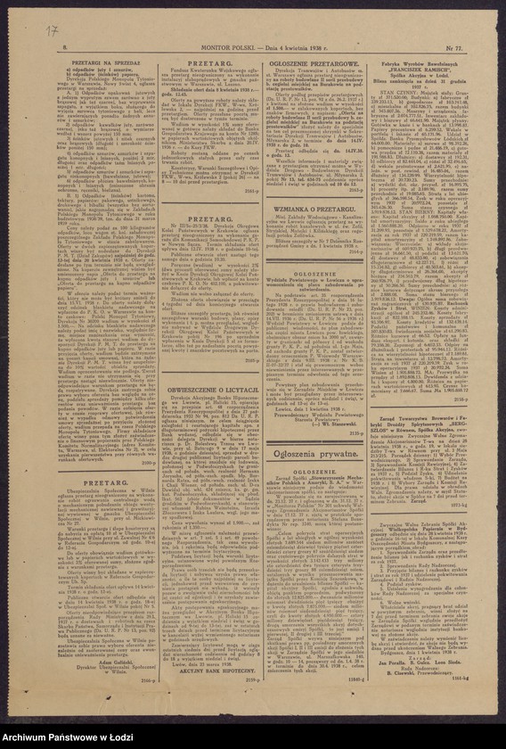 Obraz 19 z jednostki "Aron Hersz Rotenberg- skład sukna i kortów"
